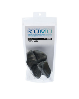 Pierre decor KUMU gris sombre 30-80 mm