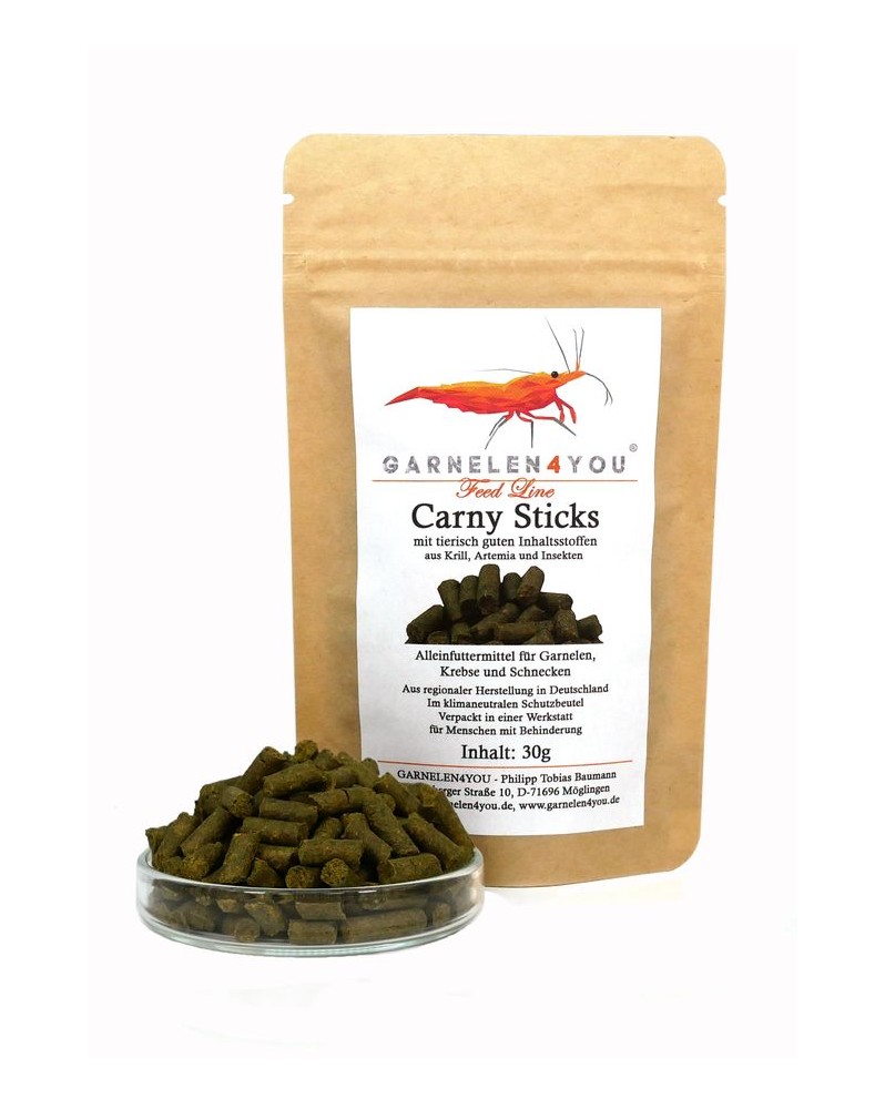 GARNELEN4YOU Carny Sticks 30 g sachet refermable
