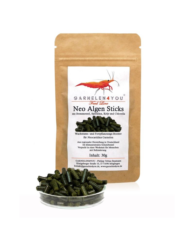 Batonnets d algues GARNELEN4YOU Neo 30g