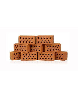 Mini-briques terre cuite 10 pieces pour aquarium