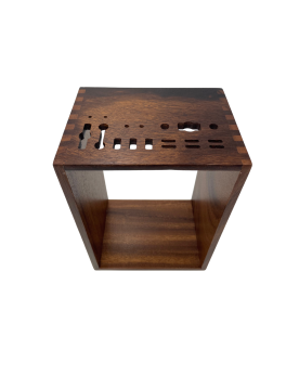 Support outils aquascaping bois Walnut 26cm