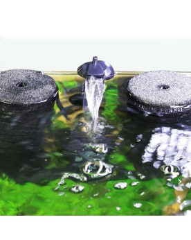 Exhausteur double JF-160 350 l/h 3 W pour aquarium