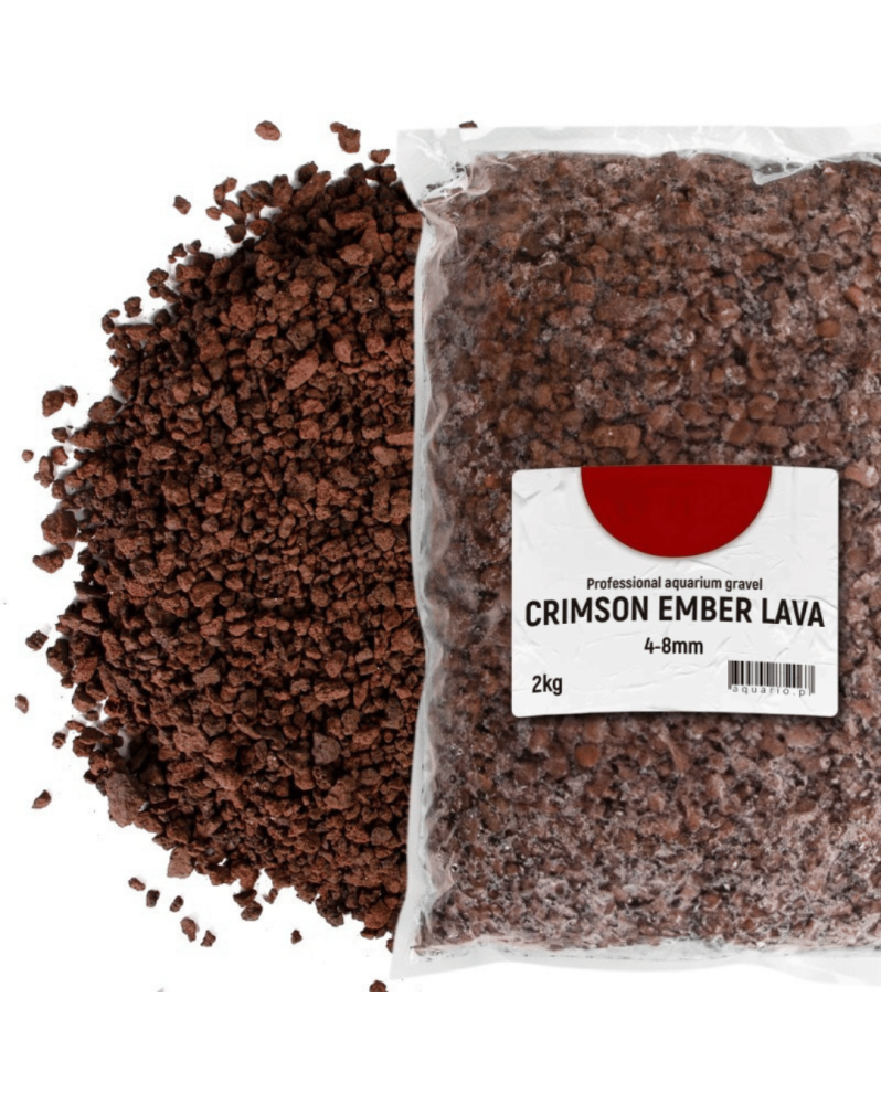 Lava Crimson - lave volcanique rouge 4–8 mm (2 kg)