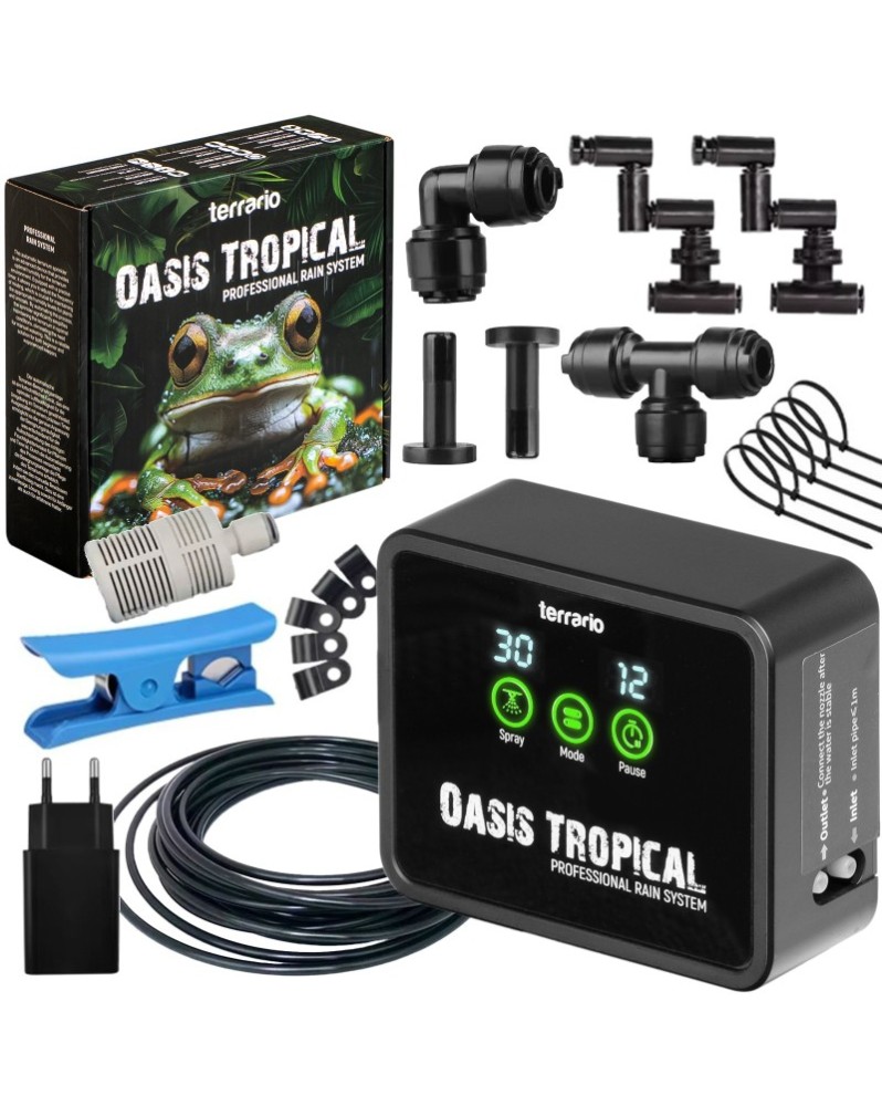 Oasis Tropical - Brumisateur programmable pour terrarium