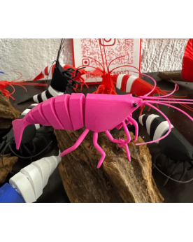 Shrimpys déco 3D - partie inférieure flexible