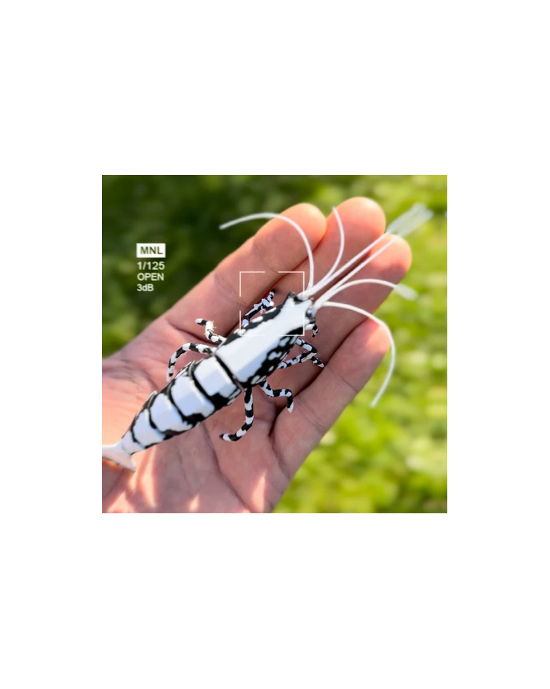 Shrimpys SNOWFLAKES BLACK — décor flexible imprimé 3D