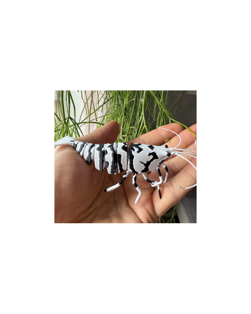 Shrimpys FANCY TIGER BLACK - Décoration 3D flexible