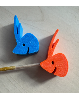 Porte Lollies Shrimpys - tête crevette colorée en PETG