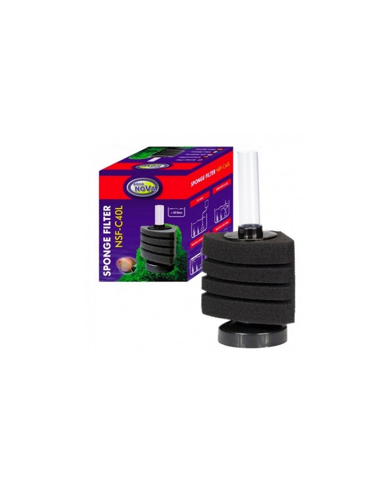 Filtre angle Aquanova pour aquarium 40 L