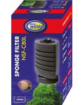 Filtre de coin Aquanova pour aquarium 80L