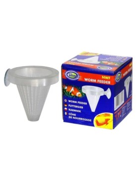 Cone flottant double fonction pour alimentation aquarium