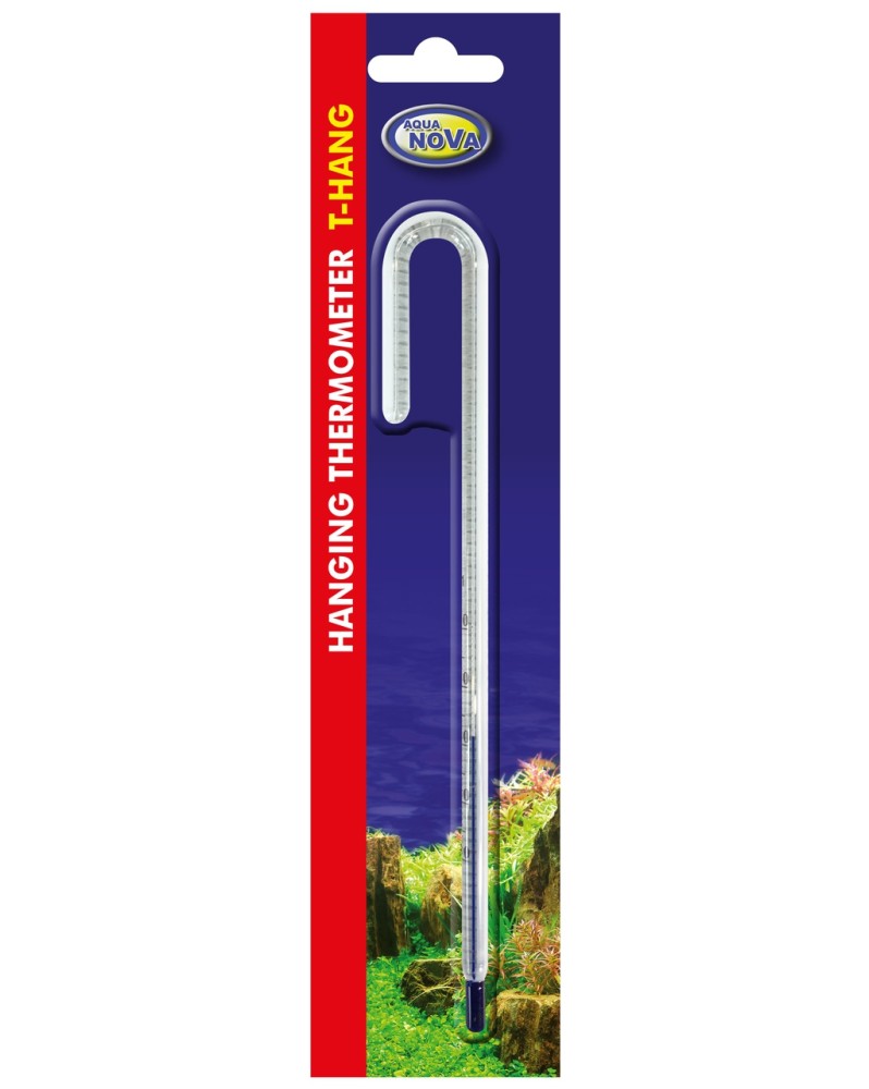 Thermometre verre AquaNova M 15 cm suspendu