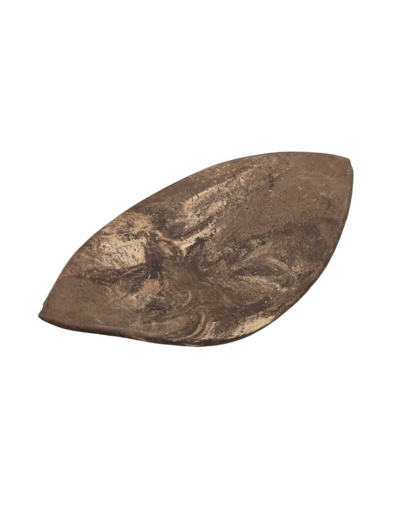 Cachette ceramique forme feuille Taille M 7-9x12-13 cm