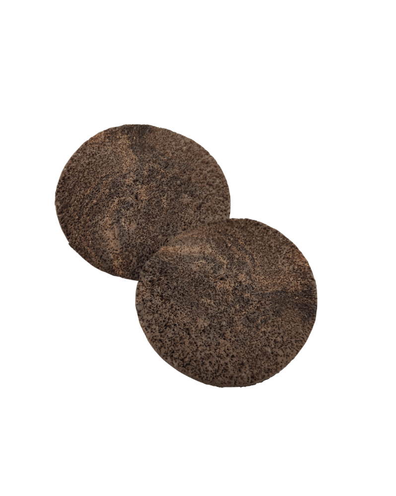 Support rond ceramique 9-10cm fait main Allemagne
