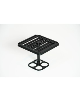 Moss Pad ShrimpPuddle en PLA noir avec pied