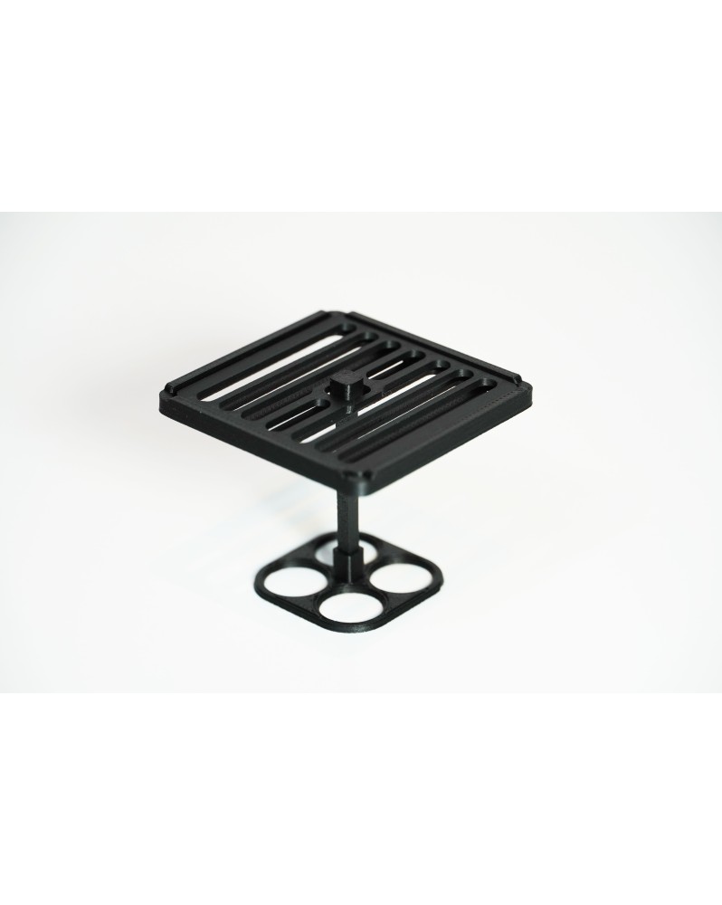 Moss Pad ShrimpPuddle en PLA noir avec pied