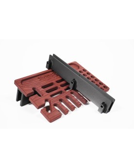 Support ShrimpPuddle pour outils d'aquascaping, fixation rebord