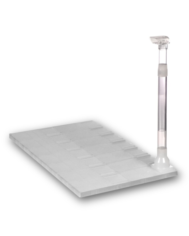Filtre sous gravier RS12 - 12 elements 14x7 cm
