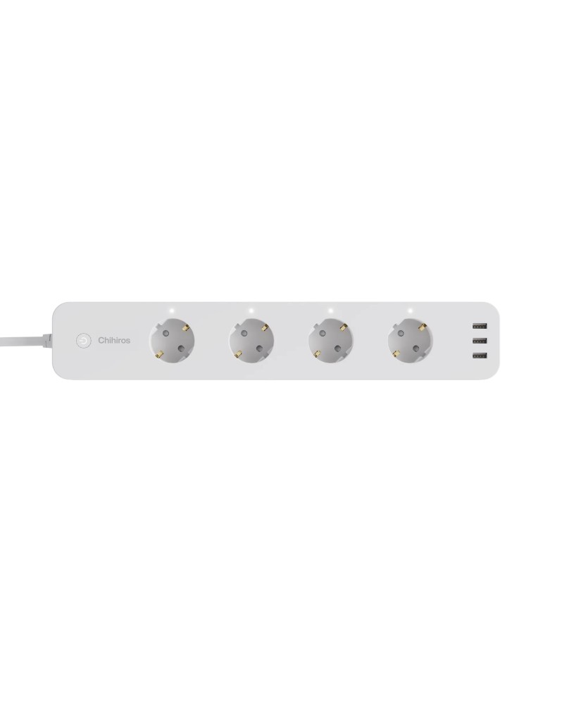 Multiprise intelligente Chihiros WiFi 4 prises 30mm 3 USB
