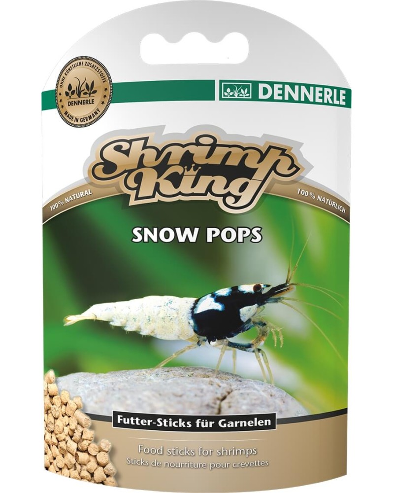 Sticks nourriture crevettes son de soja biologique