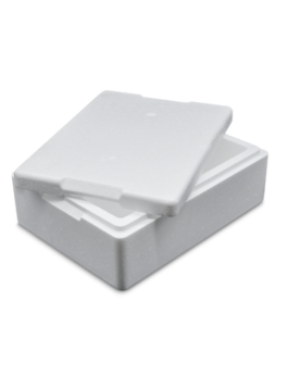 Caisse polystyrene 395x295x140mm epaisseur 3cm