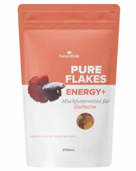 NatureHolic Pure Flakes Energie Plus - Flocons pour poissons