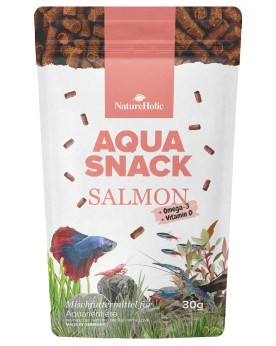 NaturHolic - Aqua Snack - Salmon Sticks - 30g