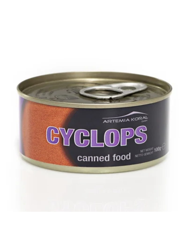 Cyclops conserves pour poissons, crevettes et invertrebres