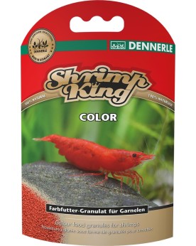 Granules pour renforcement des couleurs des crevettes