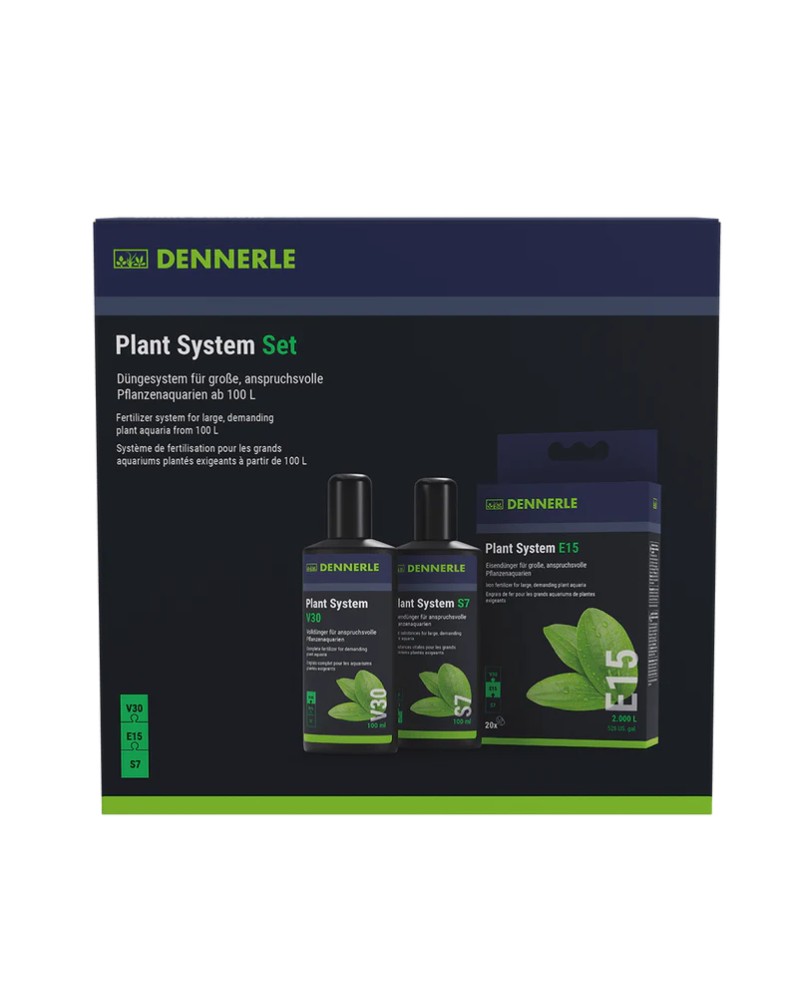 Kit engrais 3 composants pour grands aquariums 100 L et plus