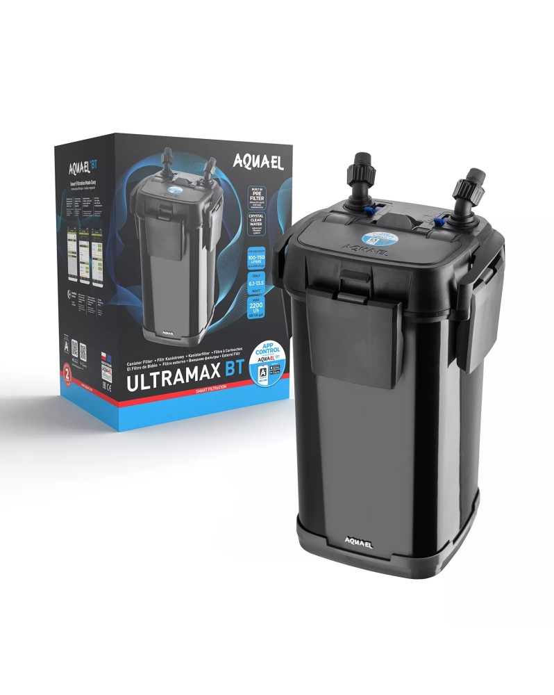 Filtre Aquael Ultramax BT - contrôle via Bluetooth