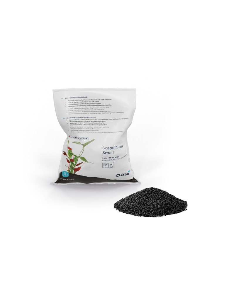 ScaperLine Soil Small 3 L — Sol technique noir pour aquarium