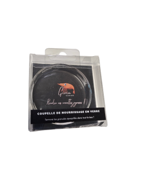 Coupelle de nourrissage en verre 60 mm
