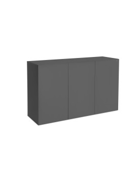 Meuble aquarium Graphite 120x50x90 cm - porte pression
