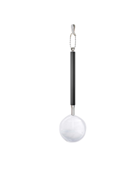 Epuisette retractable Aquapro filet 5 cm manche noir