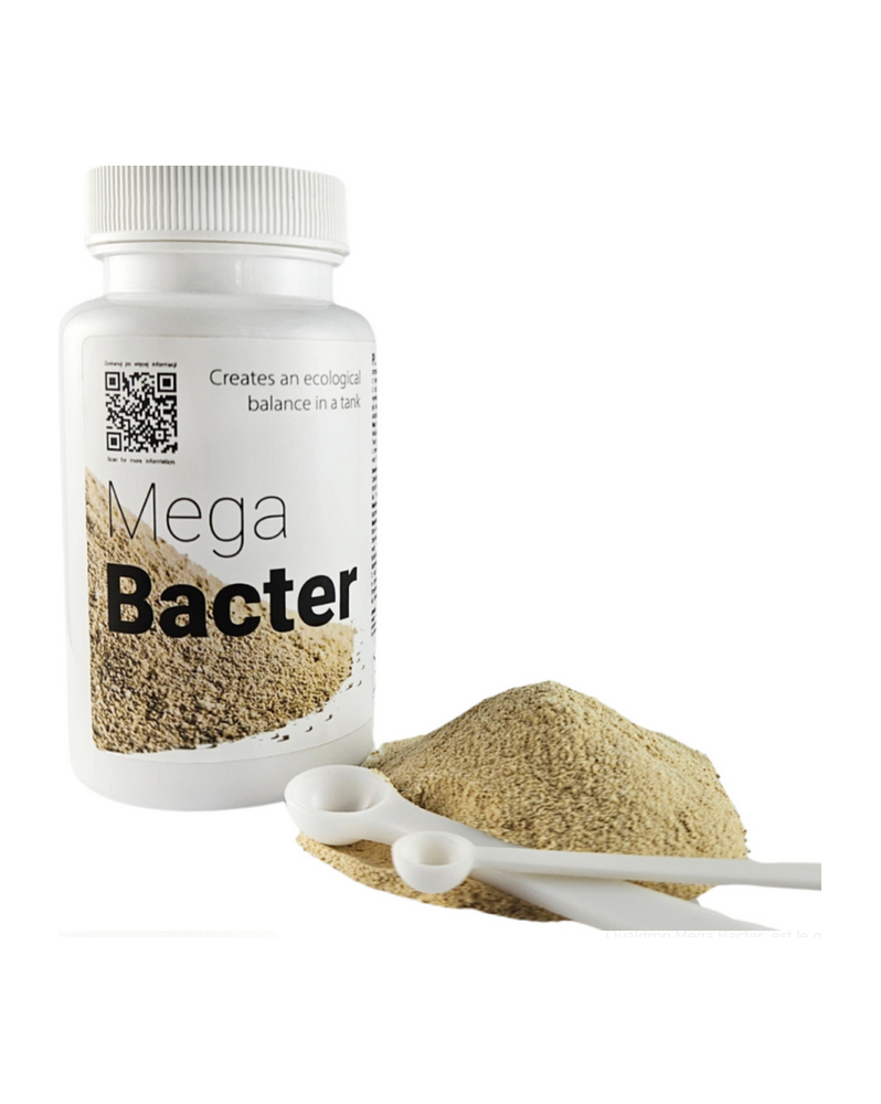 Qualdrop Mega Bacter 30 g — Complément bactérien pour aquarium