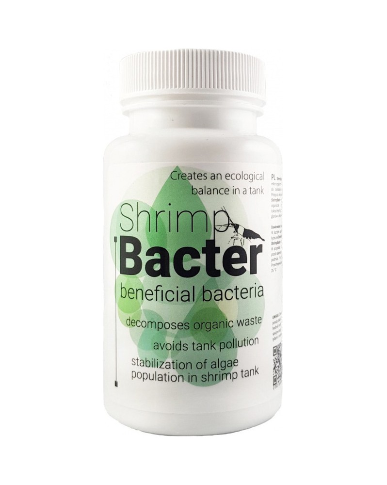 Qualdrop Shrimp Bacter 30 g - complément bactérien pour crevettes
