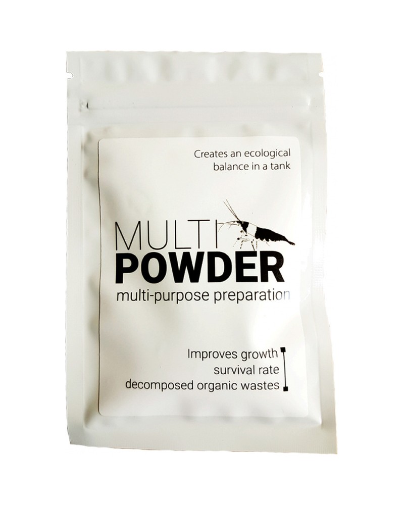 QualDrop Multi Powder 10g pour crevettes d'eau douce