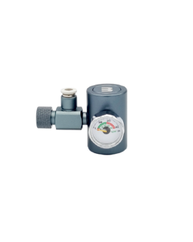 Détendeur CO2 Blau 5/8UNF - aluminium anodisé, manomètre
