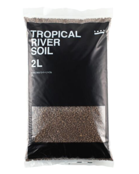 DOOA Tropical River Soil 2L substrat couleur rouge brune