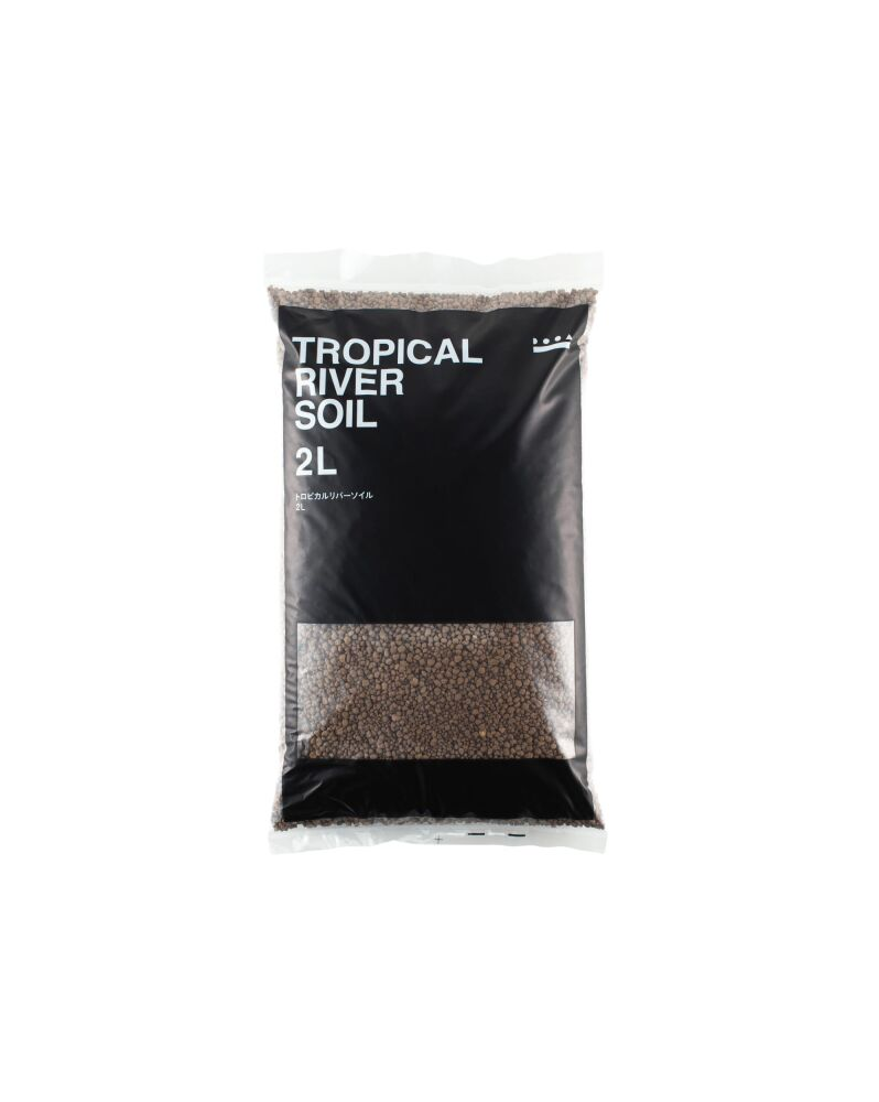DOOA Tropical River Soil 2L substrat couleur rouge brune