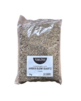 Gravier quartz ambre 2-3.5 mm pour aquarium plantes