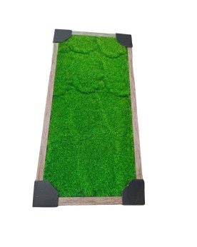 Cadre decoratif 80x20 cm mur vegetal