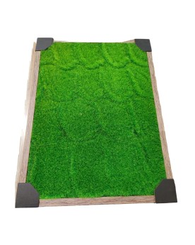 Cadre decoratif 80x60 cm mousse artificielle