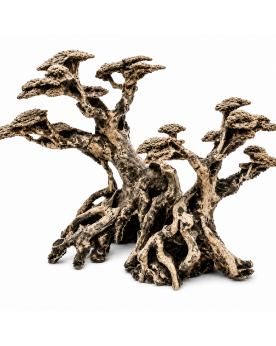 Forest Bonsai 26x46x14cm - Set de 2 pour aquarium