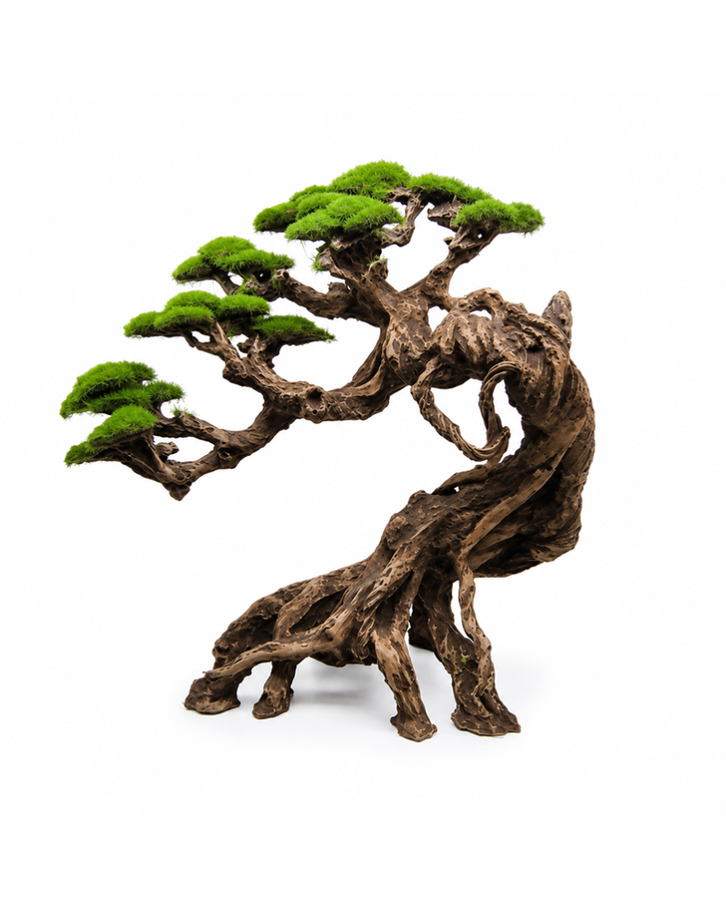 Cliff Gusong Bonsai 23x24x14 cm - Decoration en ceramique