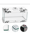 Aquarium float glass By Skaii 40x25x28cm coins arrondis face avant vue générale