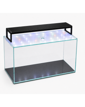Kit aquarium 38L Ultra Clear Pro By Skaii 45x28x30cm filtre suspendu SunSun 801 500L/h Chihiros WRGB2 Slim 45cm Bluetooth