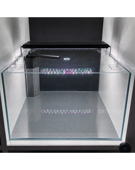 Kit aquarium Kallax 28L Easy By Skaii ultra clear 38x33x22cm filtre coin JP-092 rampe LED SK203 30cm