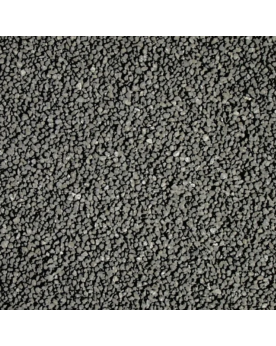 Dennerle Crystal Quartz Gravel noir diamant grains arrondis 1-2mm aquascape crevettes contraste